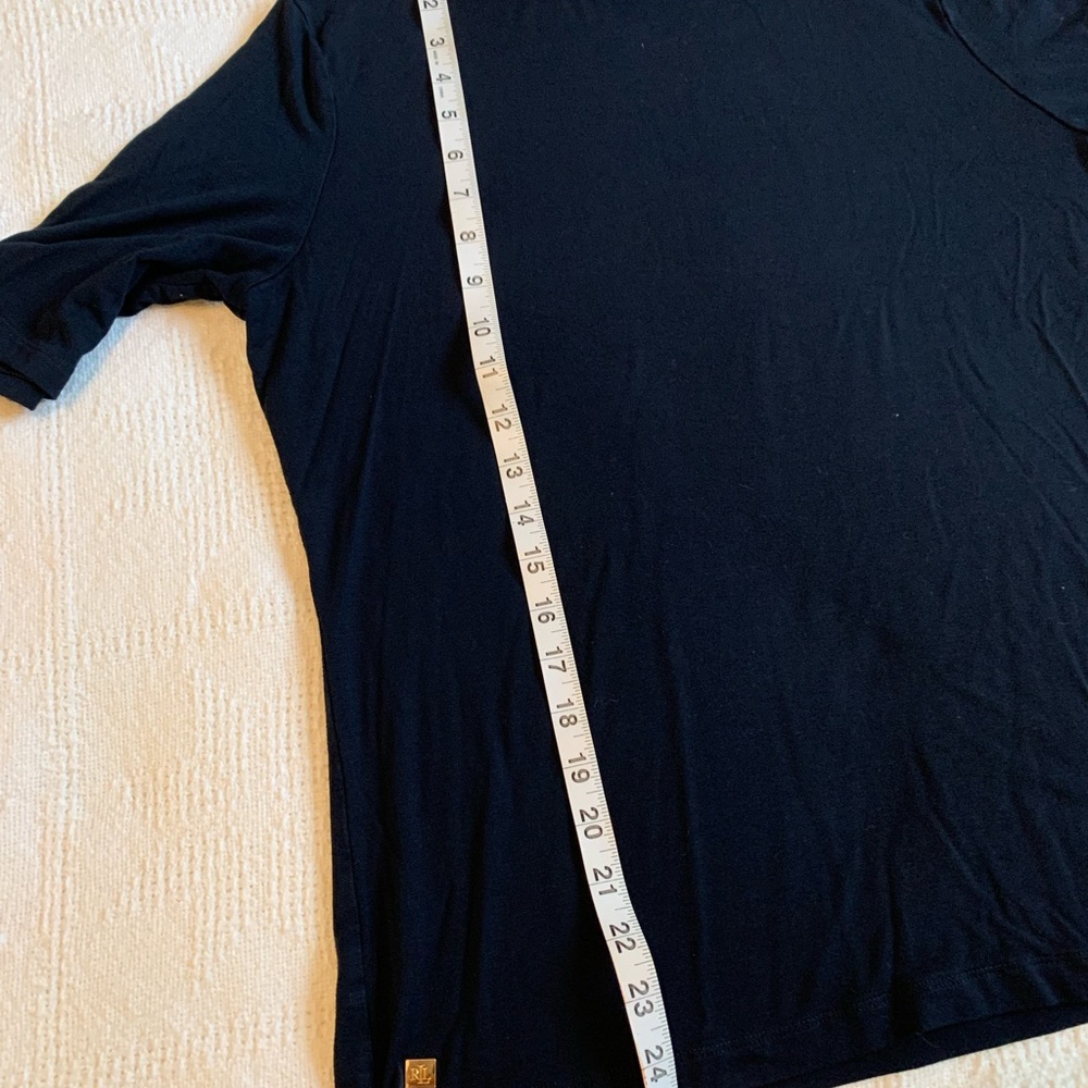 Ralph Lauren jersey turtleneck top - Picture 11 of 11